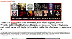 Desktop Screenshot of copyrightyourmind.com