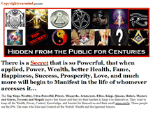 Tablet Screenshot of copyrightyourmind.com